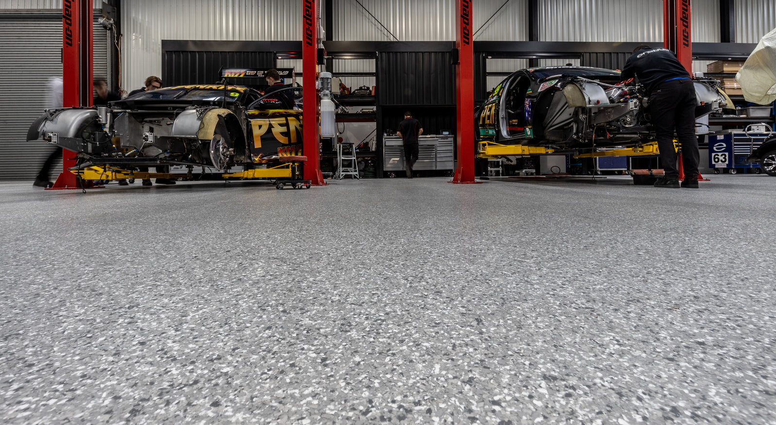 rapid cure epoxy resin polyaspartic floor coating