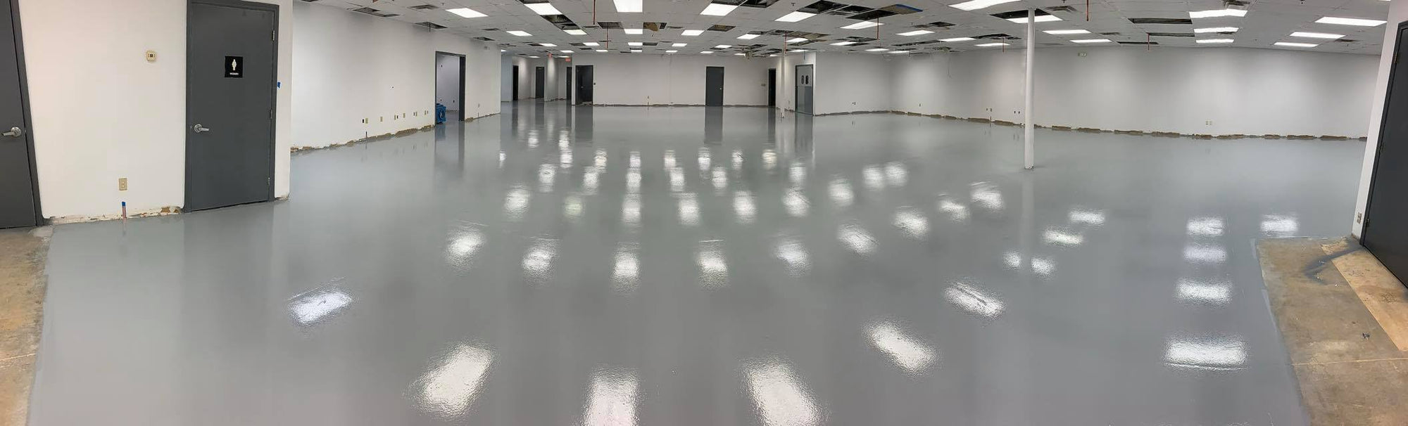 polyaspartic flooring resin offices and retail flooring